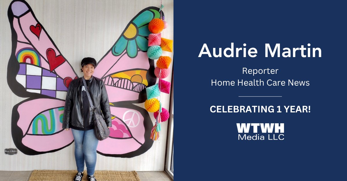 Arrowfly_LLC's tweet photo. Today marks 1 year for Audrie! 😊 

"Health care has always been a passion of mine, so it's a real pleasure to merge my writing skills with my passion in this role," she said. https://t.co/uDVx9prqfG