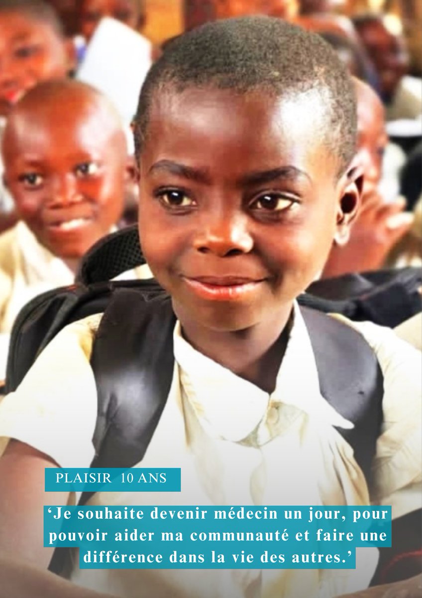 Grâce au financement du Fonds humanitaire en RDC, RHA a soutenu la scolarité de 3 500 enfants vulnérables à Minova. Découvrez l'histoire de Plaisir, 10 ans, et le droit d’apprendre malgré les conflits: rha-rdc.org/education-une-… #ÉducationPourTous
#InvestinHumanity 
#RDC #Minova