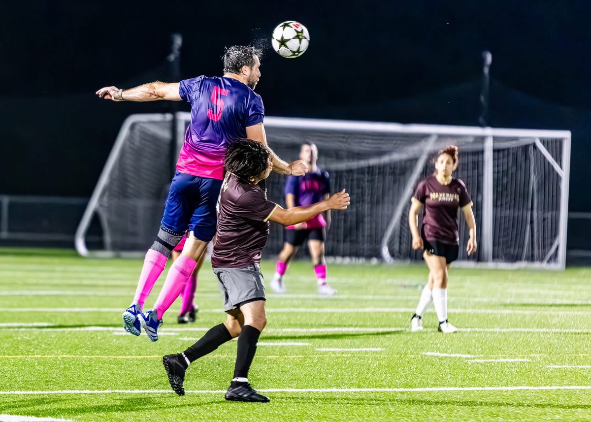 AACOPD's tweet image. The “Blue Lions,” a team formed by Anne Arundel County officers, professional staff, and members of our community, won their semi-final match last night!
After double overtime and a 1-1 tie, they came out on top in a 14–13 penalty shootout.