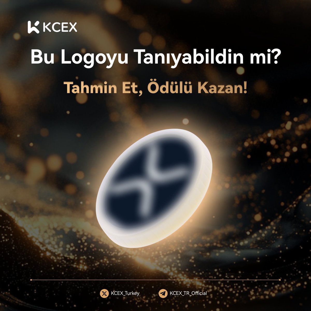 KCEX_Turkey's tweet photo. 🎯#KCEXGAME ile Hangi Logo Tahmin Et & Ödül Kazan! 🎁

✨Logoyu doğru tahmin et ve 50 #USDT ödül havuzunu paylaşan 5 kişiden biri ol! 🚀

📌Katılım Şartları:
✅ @KCEX_Turkey'yi ve Telegram kanalını takip et 👉https://t.co/qJh76v50lL
✅ Bu postu beğen ve RT yap
✅ Yorumlara cevabı yaz ve 3 arkadaşını etiketle

⏰Son Katılım: 24 Temmuz 23.59 (TSİ)

🎁Ödül: 5 şanslı kişi, her biri 10 USDT vadeli işlem bonusu kazanacak!