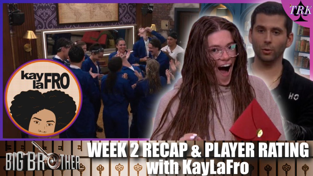 TRealityKingdom's tweet image. It&apos;s been another VERY Messy week in the Big Brother 27 House!😅 Tune in with us Tonight at 8:30pm ct as we&apos;re joined by the wonderful @khala_fro to discuss Everything that happened on the Live feeds and Rate all the players after Week 2 of BB27! 💜💯 #BB27 

Big Brother 27 |…