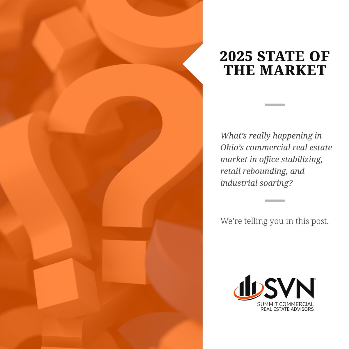 SVNSummitCRE's tweet photo. 📊 The U.S. economy is steady in 2025—and that’s good news for real estate.
Falling rates, job growth & rising confidence = smart opportunities.
📈 Read our latest take from the SVN State of the Market Report: https://t.co/TJ5yCMW1qO
#CREUpdate #SVNDifference #MarketWatch https://t.co/1kORHI1L67