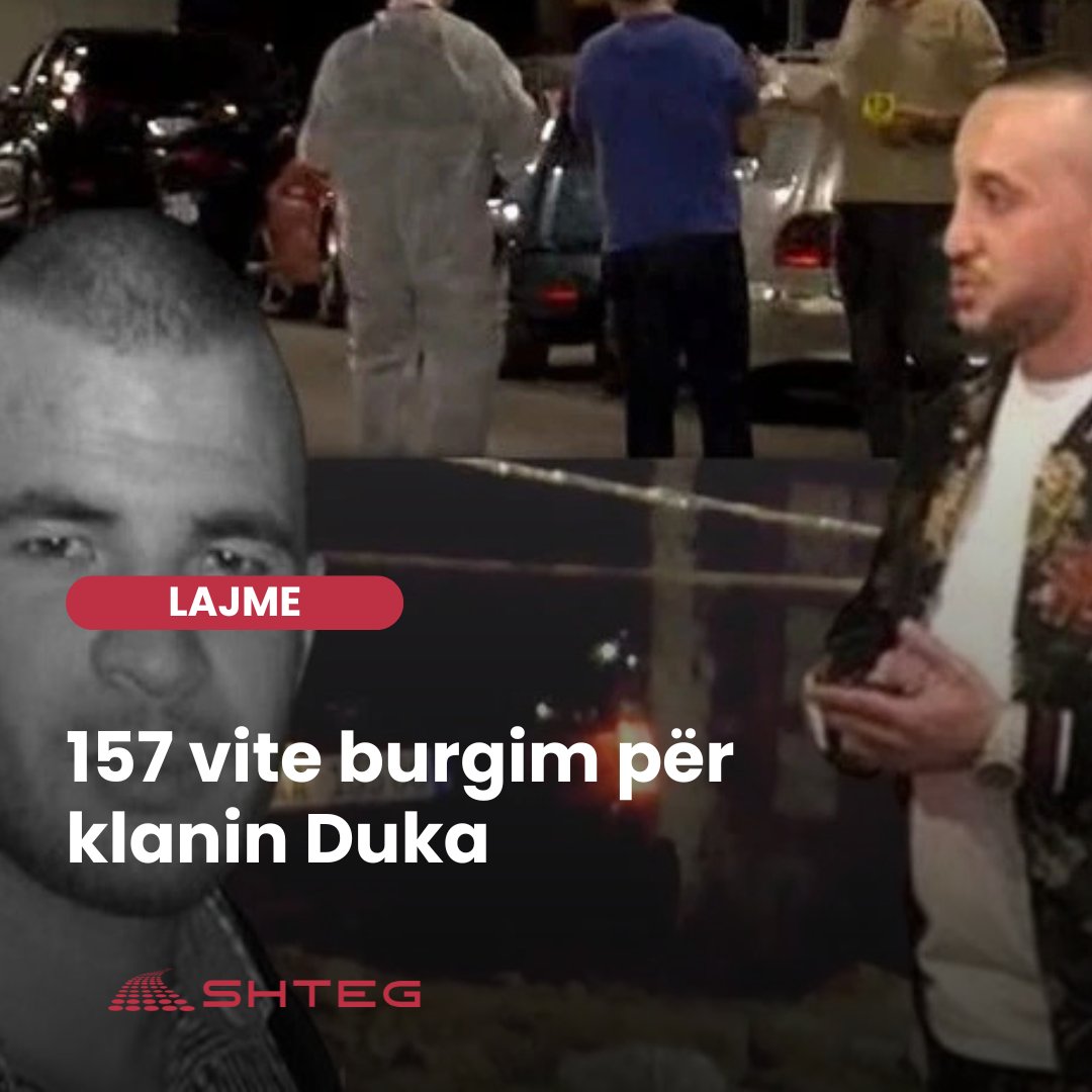 157 vite burgim për klanin Duka

shteg.org/157-vite-burgi…
.
.
#KlaninDuka #LeonardDuka #SantiagoMalko #SPAK #KrimIOrganizuar #VrasjeMePagesë #FatmirHyseni #ErlisDuka #OltianLoga #DritanAgaj #AleksanderManxhaku #ErvisMartinaj #Xhamlliku #BMWX5 #Kallashnikov
