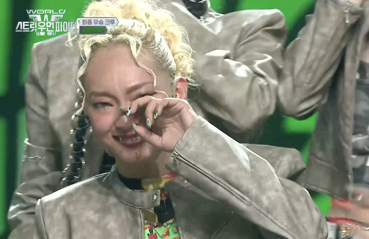 쿄카 기쁨의 눈물. 오죠갱 우승을 축하합니다.