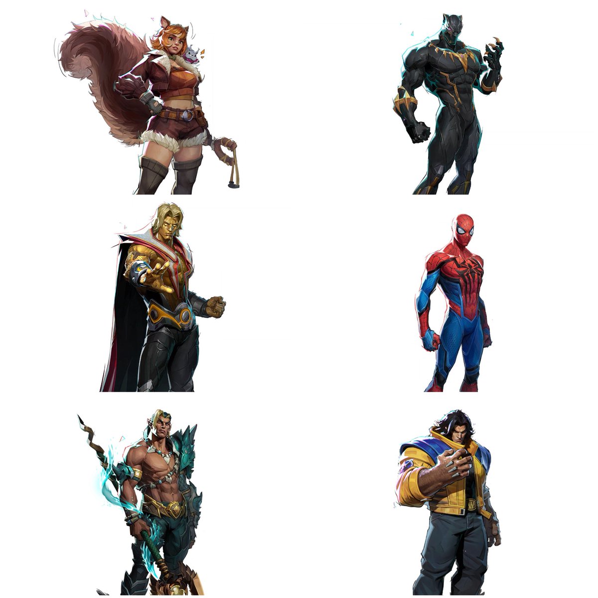 KentWayne94's tweet image. I find ironic that these 6 characters out of 40+ have been in a battlepass more than once