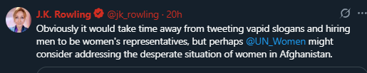 theserfstv's tweet image. She came so close to making a tweet about something other than trans people