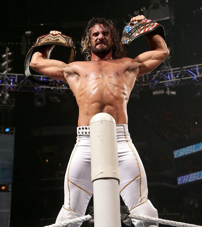 WrestleClips's tweet image. SETH ROLLINS AS A DOUBLE CHAMPION WAS A GENERATIONAL MOMENT 🔥