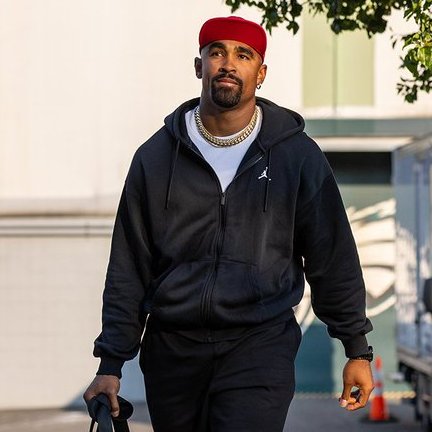 CrossingBroad's tweet image. Jalen Hurts took a page out of the Fresh Prince's playbook for Day 1 of training camp
