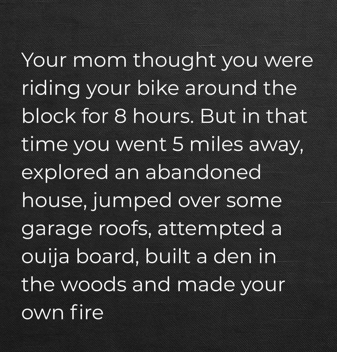 This was typically all done by the age of 8. Kids today have no clue, and it shows.