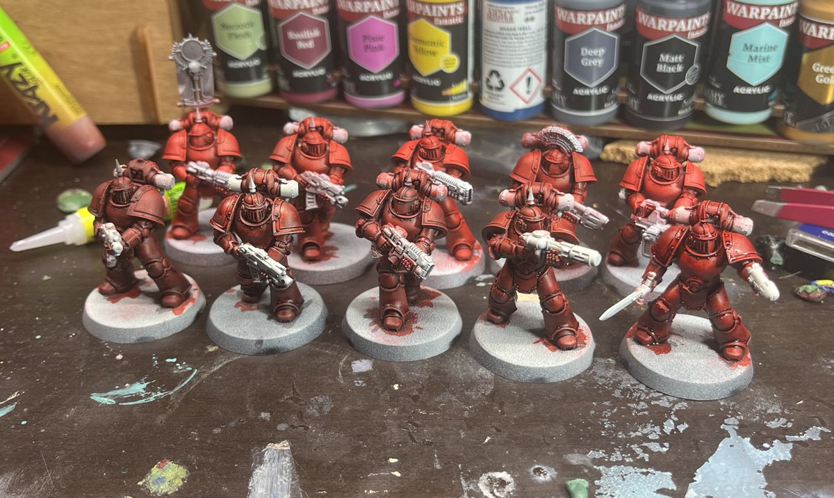 dumpyGrimbus's tweet image. Blood Angel Tuesday