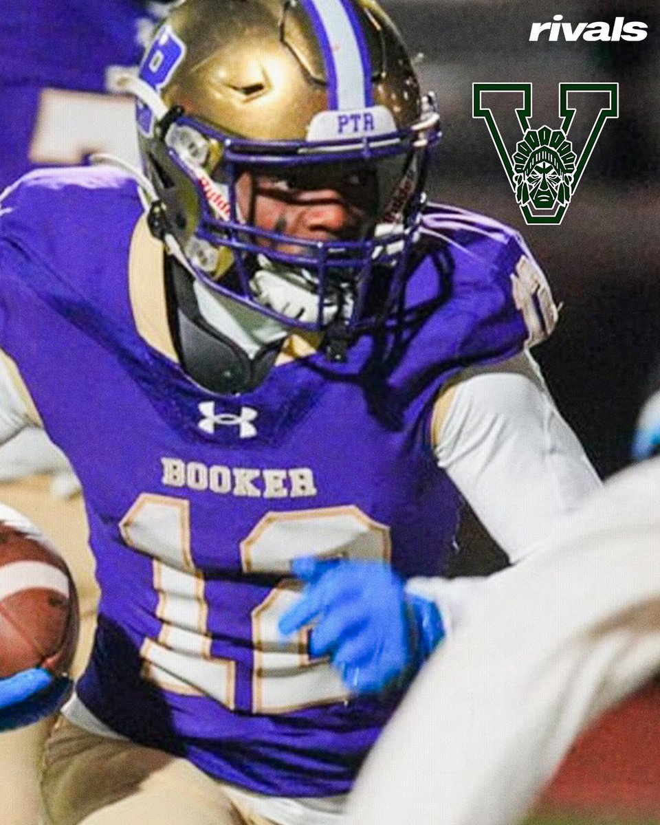 Rivals_HS's tweet image. NEWS: 2028 wide receiver Tyree Manning Jr is transferring from Booker (FL) to Venice (FL).
Manning already has offers from Auburn, Colorado, Florida, Florida State, Georgia, LSU and Miami👀
Breakdown: on3.com/high-school/ne…