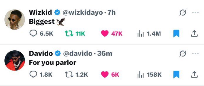 ukange_davidx's tweet image. I really feel sorry for Wizkid and wizkid Fc
Make Davido of all people Dey whine una 😂😂