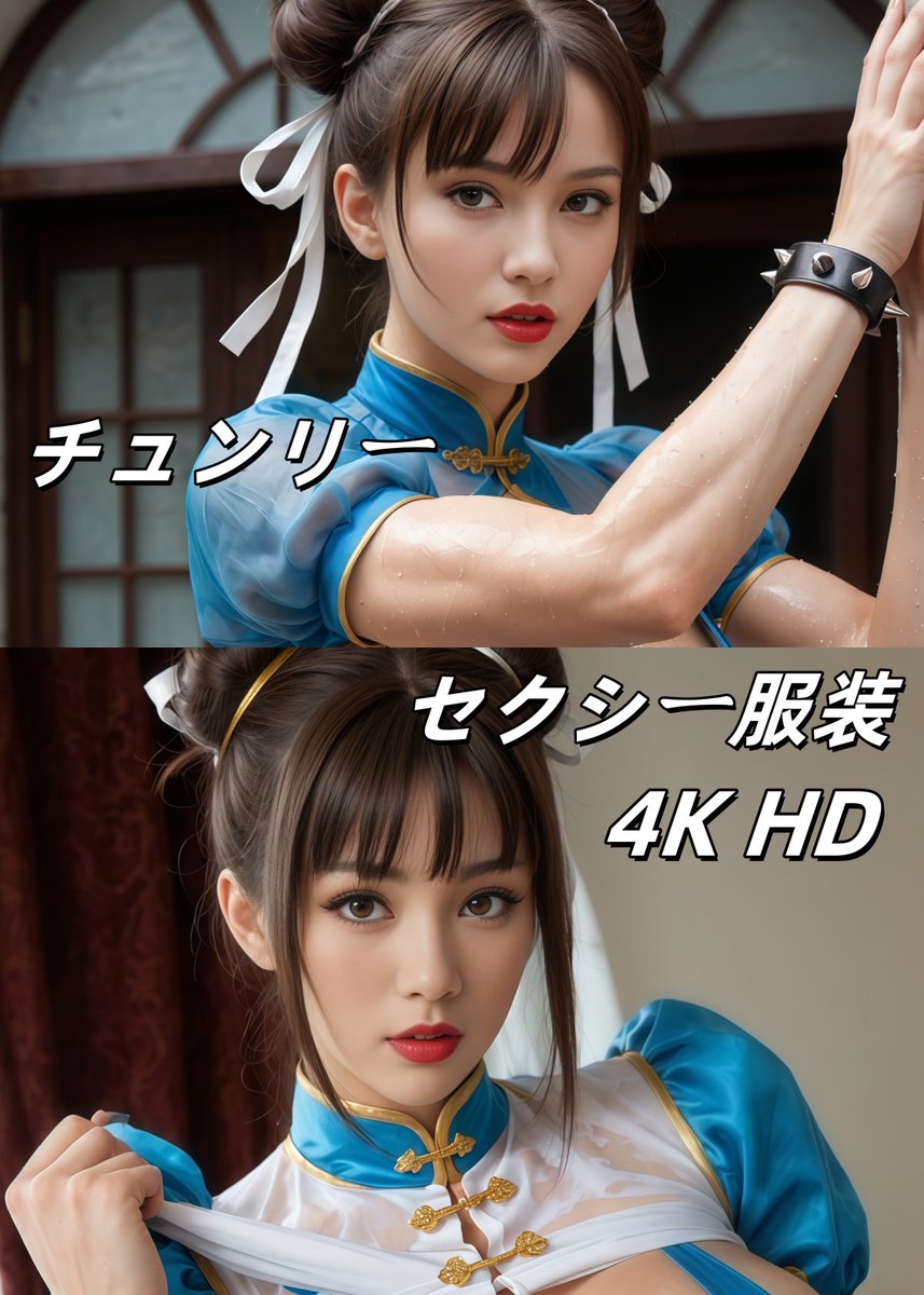 最魅惑のチュン・リー、最セクシーな服装と最邪悪な敵 - 4K HD！
Captivating Chun Li in Sexy Outfit vs Evil Enemies - 4K HD!
#AIart #AIArtistCommunity #AIgirl #aigirlfriend #aigirlgallery #Chunli #chunlicosplay #StreetFighter #AI美女 #AI美少女 #美少女図鑑 #美少女AI