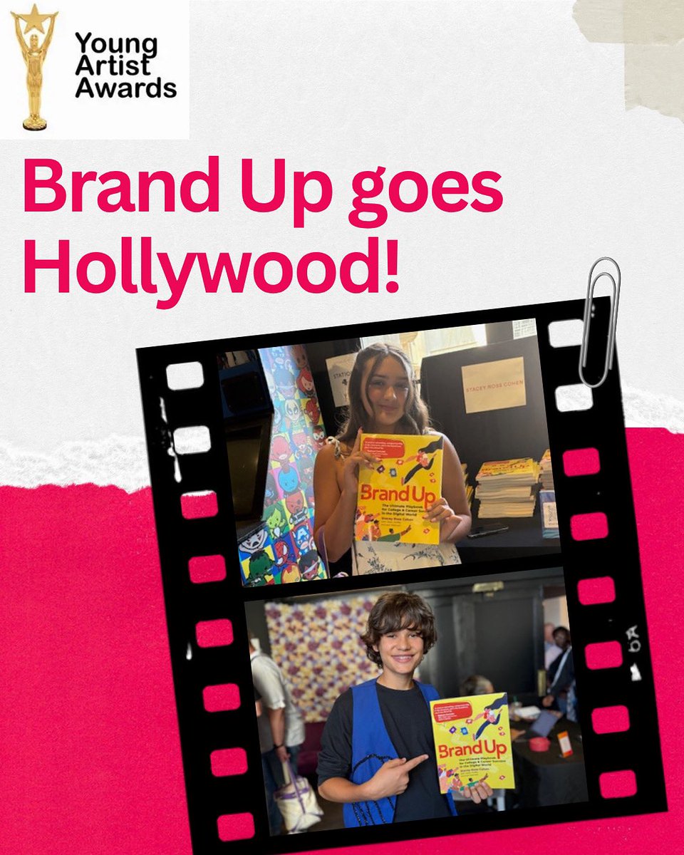 Brand Up goes Hollywood! 🌟🎬

Honored to have the Brand Up book included in the VIP gift bags at the <a href="/YoungArtistAwds/">Young Artist Academy ™</a>! 

This night was all about talent, creativity, and big dreams. To all the young dreamers and doers: I made Brand Up for you to bring out your inner champion!