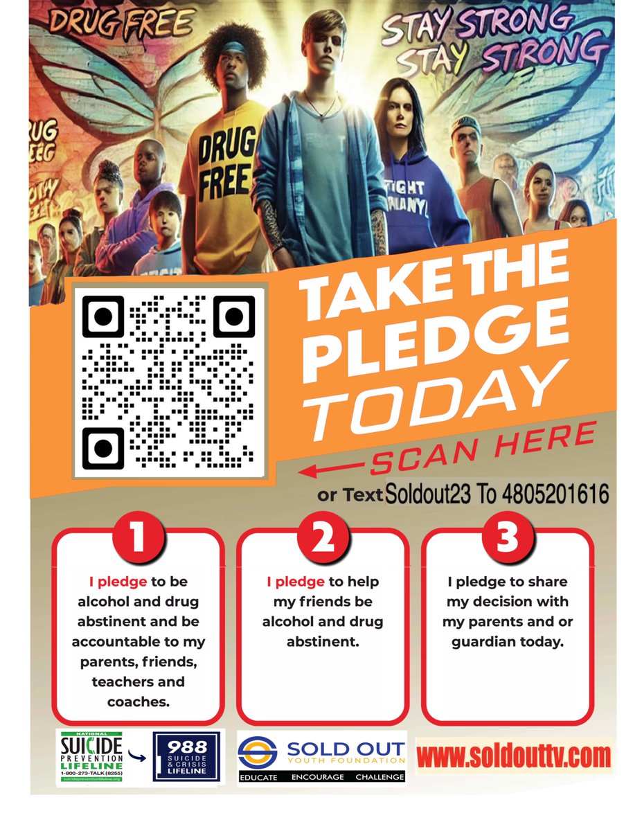 RomanGabriel3rd's tweet image. Our @soldout41 new student drug and alcohol abstinence in school flyer for this year ! Were pumped. Over the last 12 years more than 70% of middle school students have committed to our 3 step pledge below. #StudentSuccess PLEDGE NOW !soldouttv.com/the-sold-out-p…
@derekmaltz_sr…