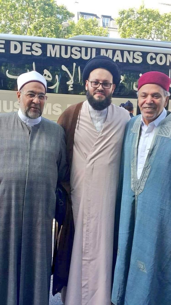نؤكد على أن الاعتصام بحبل الله مطلب #التقريب_بين_المذاهب_الاسلامية وسبيل نجاة الأمة وغاية وحدتها وعلى علماء الأمة الربانيين وحكمائها أن يفشلوا مشاريع الرويبضة ومثيري الفتن ويتصدوا لها.
#المفكر_الاسلامي_السيد_محمد_علي_الحسيني