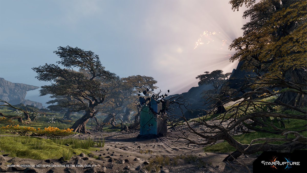 StarRupture's tweet image. Last month, we showed you the monoliths - now… we’d like to show you how they’ve changed!
They’re now much harder to find - that’s for sure! And they are very much connected to the base defense… but we will reveal more about it later on.
Read more in our June Dev Diary:…