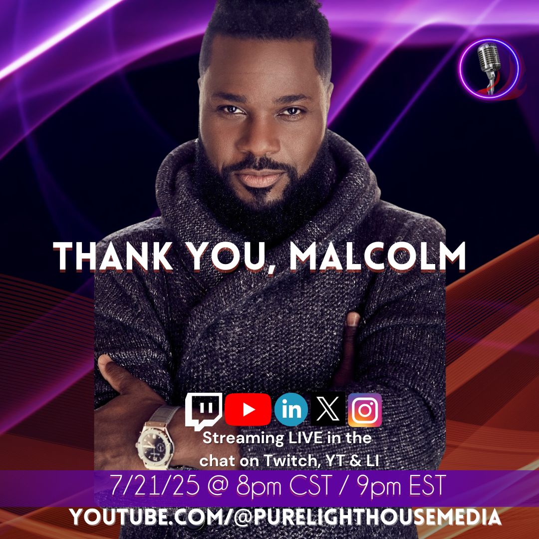 purelighthouse's tweet image. Join us on #TalkOnTuesdays as we honor @MalcolmJamalWar's legacy, chat about the Divine 9 Greek Games with Rob Wingfield, and discuss The Late Show's cancellation. Don’t miss this jam-packed episode! #CoachTony #CosbyShow #Divine9 #MalcolmJamalWarner