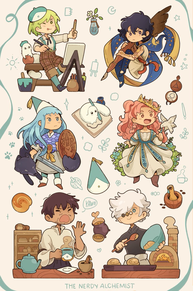 Abi 🎨 TheNerdyAlchemist tweet media