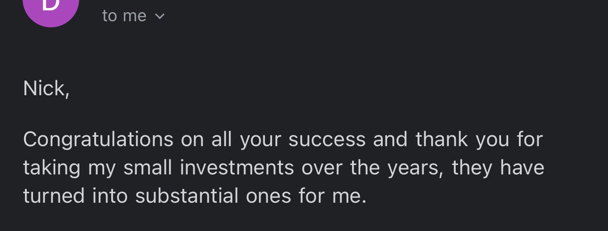NTmoney's tweet image. It’s weird VCs are so obsessed with raising from big institutions.
Winning with real humans is way more rewarding imo.
