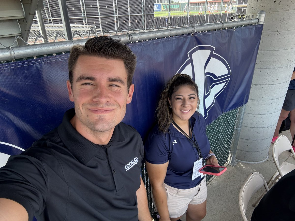 Trey Redfield (@trey_redfield) on Twitter photo Day one with the boss.
<a href="/ReinaGarciaTV/">Reina Garcia</a> & I are at the <a href="/IGHSAU/">IGHSAU</a> State Softball Tournament up in Fort Dodge. Albia trailing Estherville Lincoln Central in the 3A First Round, 1-0, through 3.5.
Coverage & Highlights ➡️ <a href="/weareiowa5news/">Local 5 News</a> Day one with the boss.
<a href="/ReinaGarciaTV/">Reina Garcia</a> & I are at the <a href="/IGHSAU/">IGHSAU</a> State Softball Tournament up in Fort Dodge. Albia trailing Estherville Lincoln Central in the 3A First Round, 1-0, through 3.5.
Coverage & Highlights ➡️ <a href="/weareiowa5news/">Local 5 News</a>