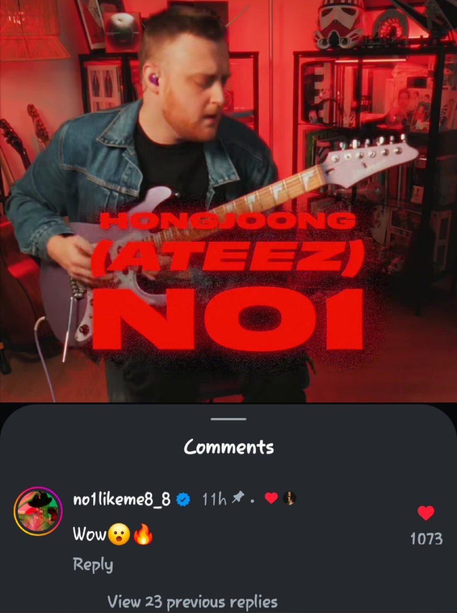 kimHJ_98's tweet photo. Hongjoong liked and commented on 2 covers of an atiny for both creep and no1

He is so precious 🥹 https://t.co/ZxCymXdKxu