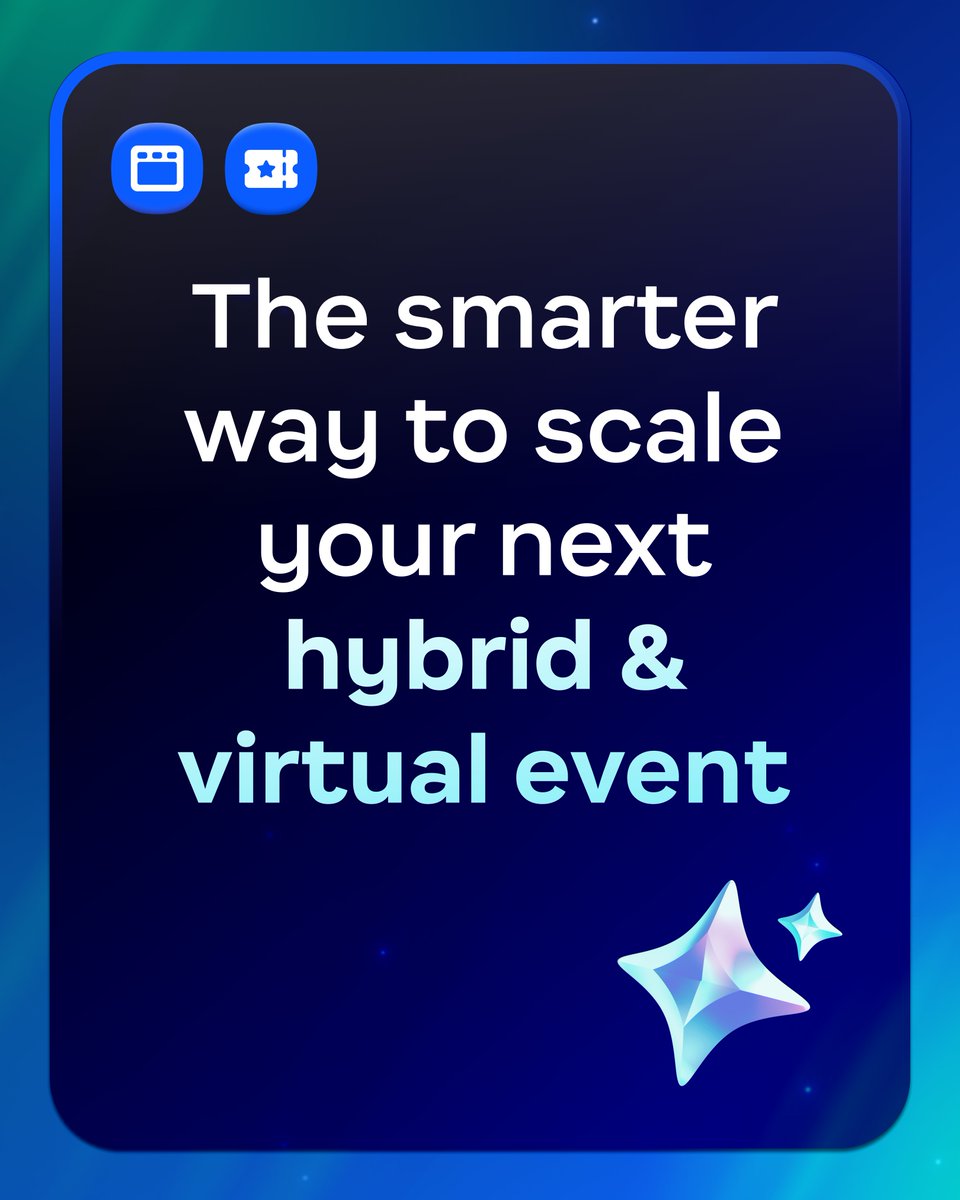 Zoom's tweet image. Event pros, it’s time to do more with less ✨
With Zoom Events and Zoom AI Companion, you can ⤵️
✅ Turn planning meetings into summaries and action items
✅ Repurpose session recordings into blog posts and reels
✅ Personalize follow-ups with AI-generated recaps
✅ Align event…