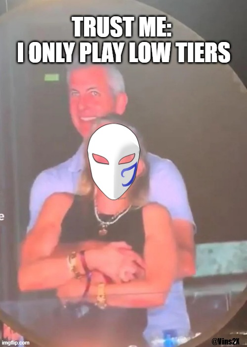 vins2X's tweet image. He swore he was all about low tiers...
Mocked O.Sagat, Chun and Boxer every chance he got...
And yet... here we are.  Caught in 4K.
No honor. No shame. Just top tier hugs.💜💜💜