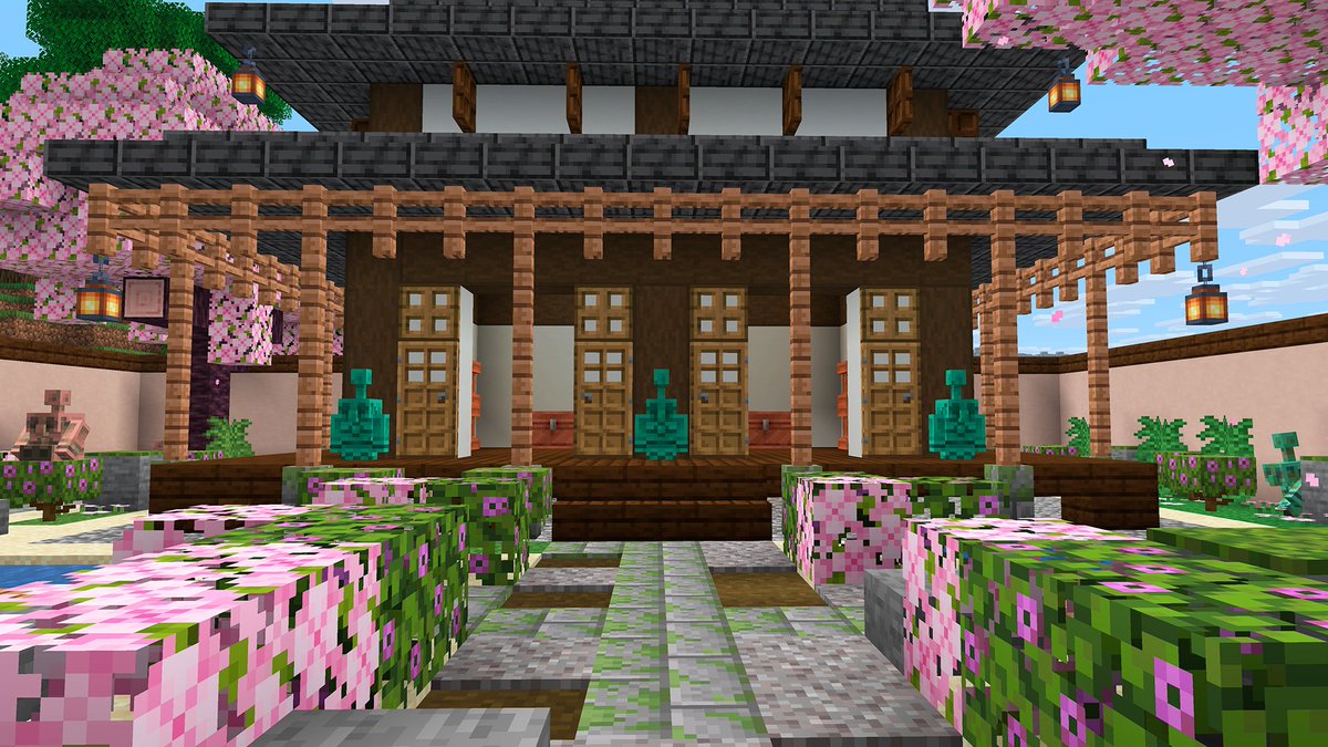 Minecraft's tweet image. The copper golem statue and shelf block are now available for testing!
Watch the copper golem turn into a statue once it’s fully oxidized and test the shelf to display decor or to swiftly swap items from your inventory- out now in Bedrock beta & preview and coming soon to Java…