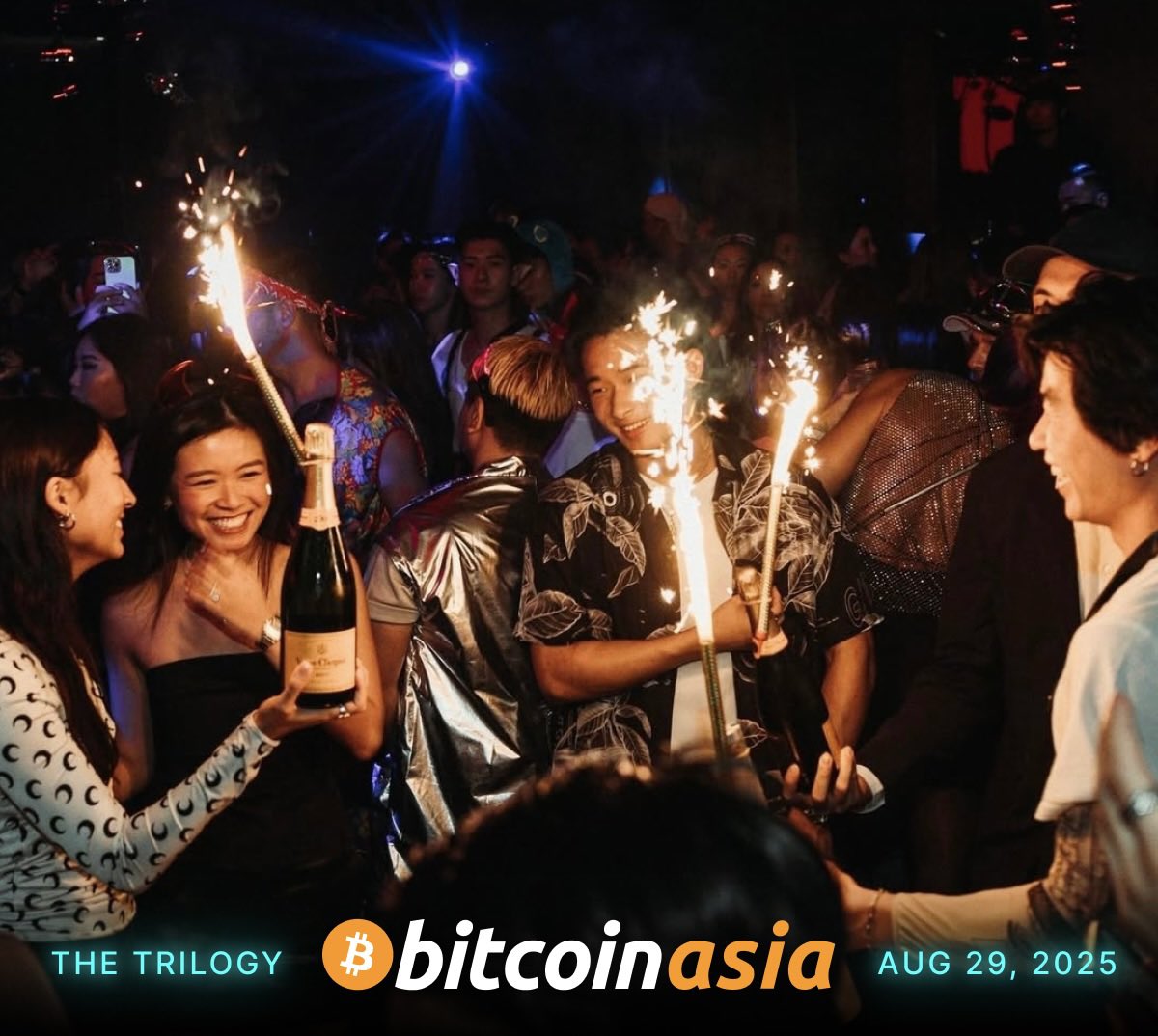 HONG KONG, GET READY TO PARTY 🚀 The official Bitcoin Asia after-party will  be all-time high vibes! Grab your pass before they sell out 👉  https://t.co/Z7VPMZQEDb