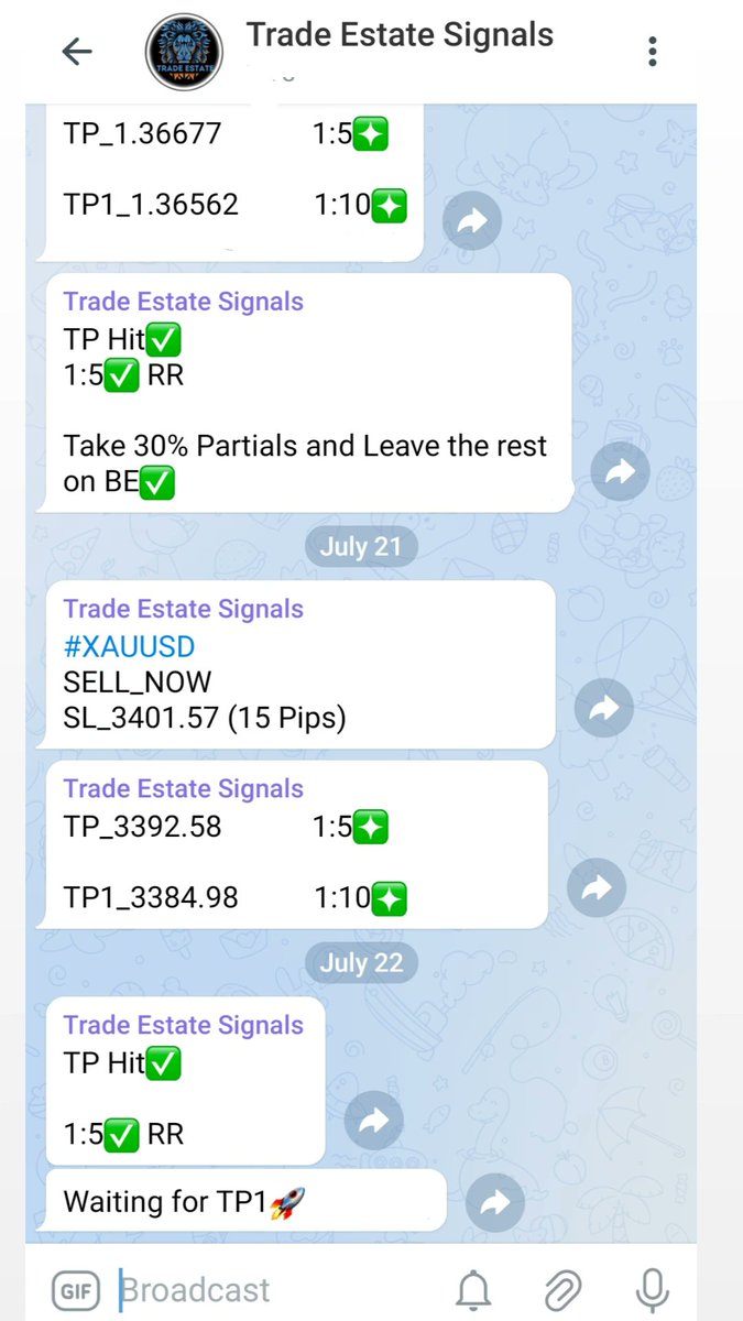 Trade_Estate9's tweet photo. Signal Service✅ | Trade Estate Signals

#ForexTrading #DayTrader #ForexSignals 
#ForexProfits #forexflips https://t.co/9vrpMkhHyB