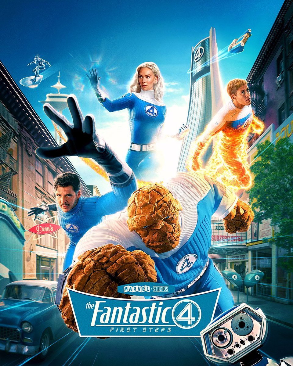 MCU_Direct's tweet image. #TheFantasticFour currently has a 88% critic approval rating after 64 reviews on Rotten Tomatoes!
Here's our review of the movie: thedirect.com/reviews-rating…