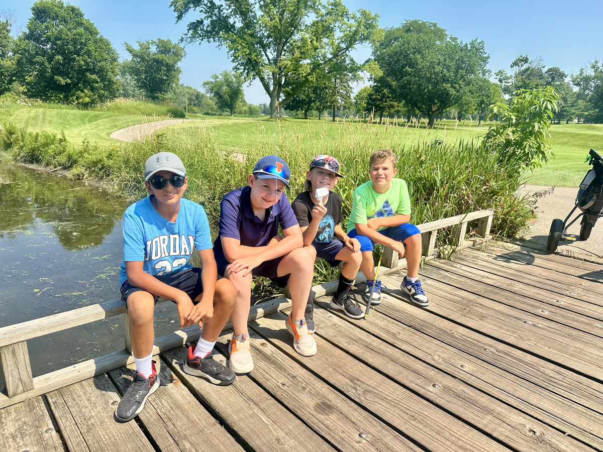 These kids are making the most of every swing during our Monday Youth League! ⛳️☀️ Just a couple more weeks of golf fun before school starts back up — and we’re soaking it all in!

#MPGC #MtProspectGolfClub #JuniorGolf #YouthGolfLeague #GrowingTheGame #GolfInChicago