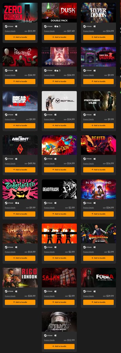 Wario64's tweet image. HYPER DEMON (Steam) w/ 2 more games is $4.95 on Fanatical Build your own Shooter Bundle buff.ly/hmYMjZu #ad
add more games to save more