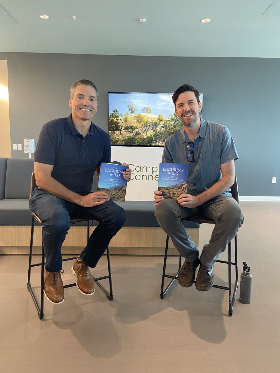 CalNatResources's tweet image. Join us now for a 1:1 with Secretary @WadeCrowfoot and author of The Enduring Wild! CNRA Headquarters 20th floor! #publiclands #blm