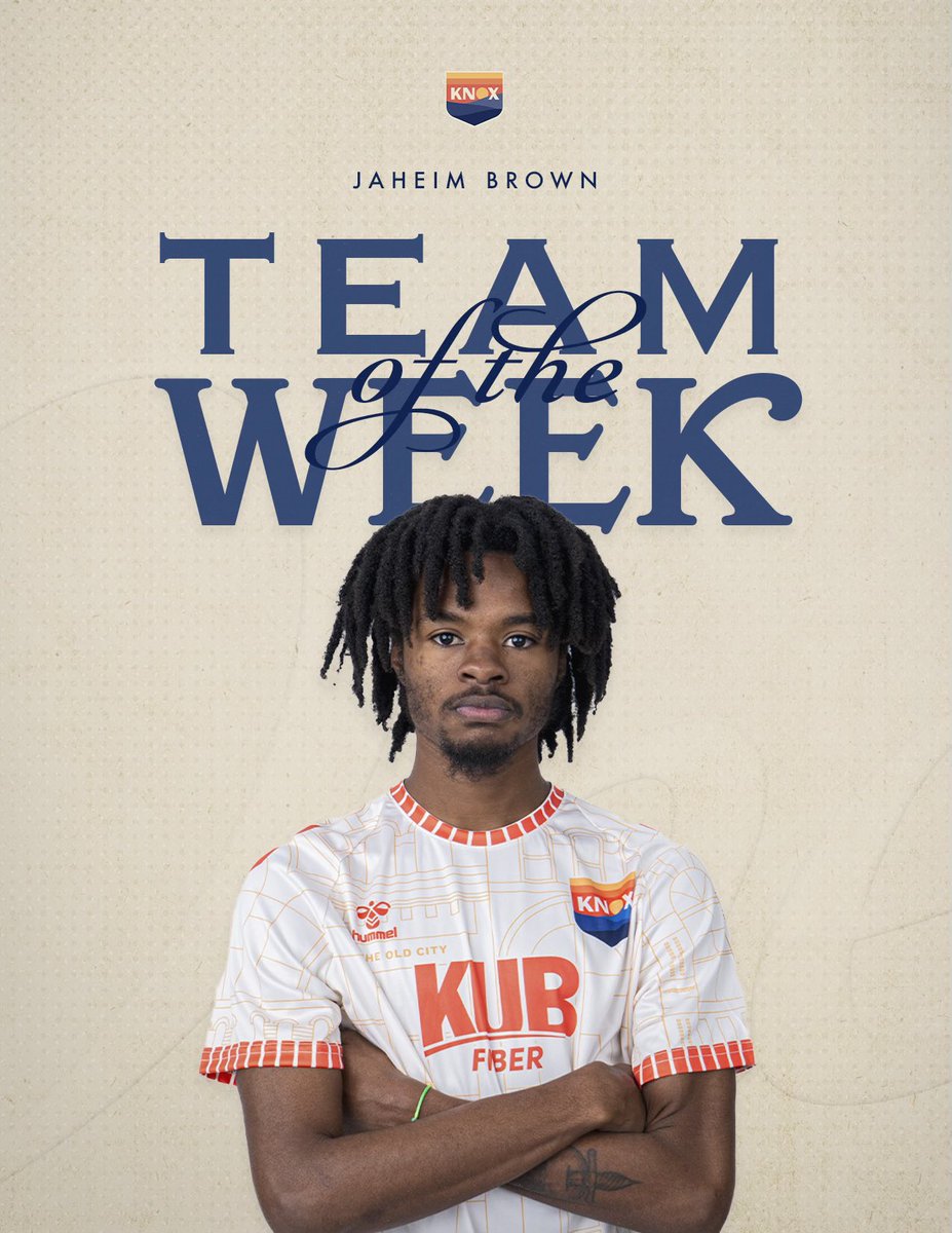 OneKnoxSC's tweet image. Congrats to @NicoRosamilia & Jaheim Brown for making Team of the Week! 🔥
#TOOK | @uslleagueone