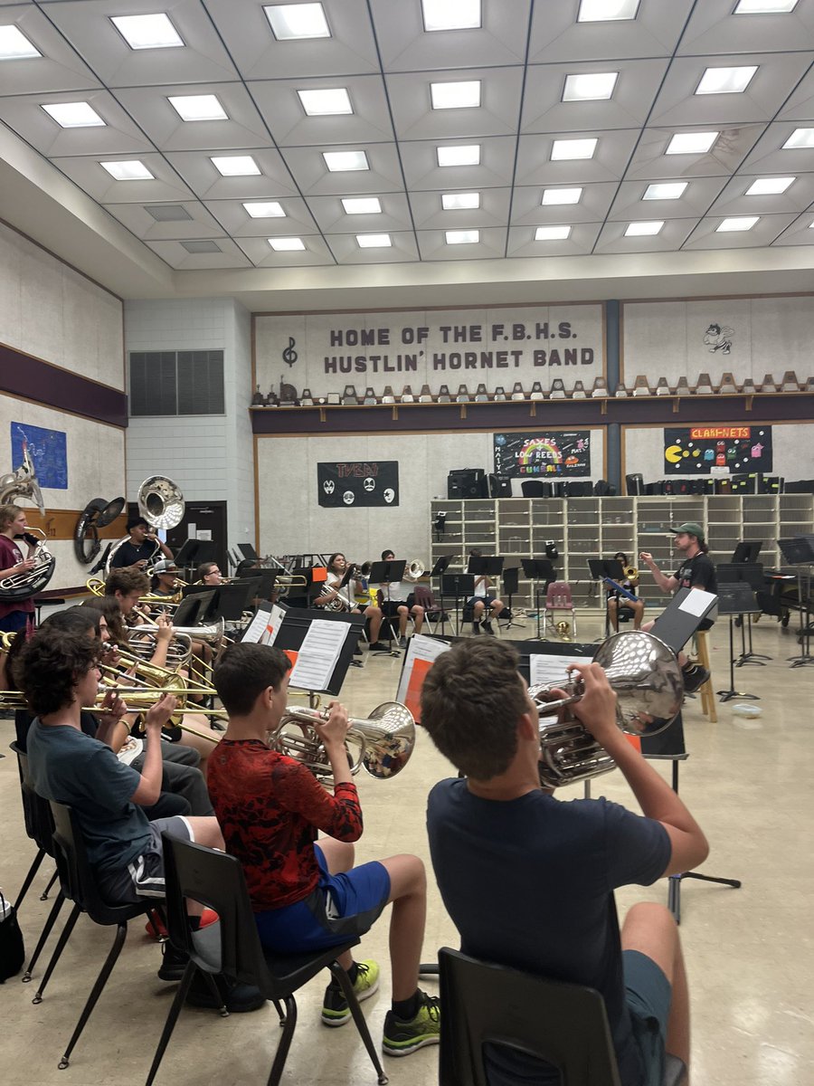 Our Flour Bluff Band is back working hard, tuning up, and preparing for another incredible year!  Proud of their dedication and excited for what’s ahead!  The Best is Yet to Come!  #CPH