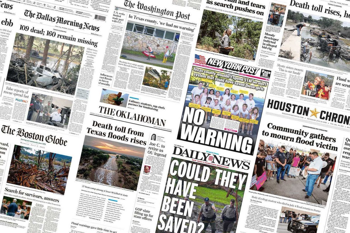 CarbonBrief's tweet image. Media reaction: The 2025 Texas floods and the role of climate change
✍️ @Josh_Gabbatiss Cecilia Keating @rtmcswee @AyeshaTandon
Read here: buff.ly/ZAks3DD