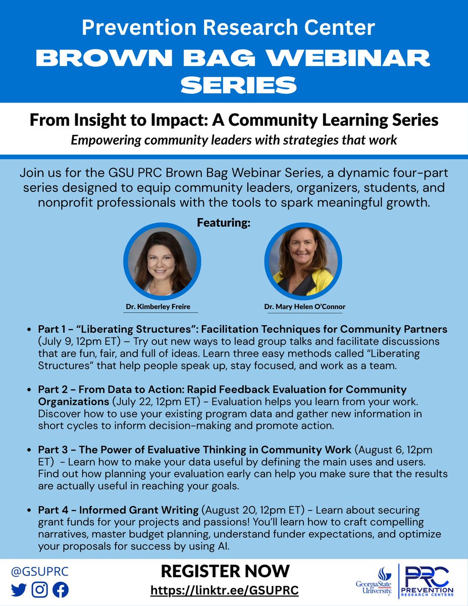 Prevention Research Center at Georgia State tweet media