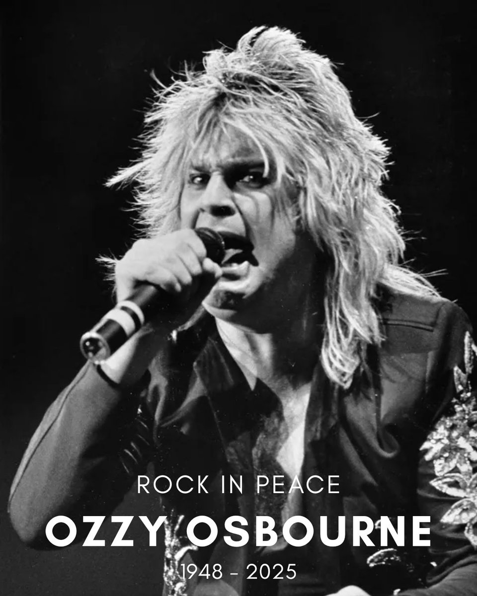 DCUCenter's tweet image. 🖤 Remembering Ozzy Osbourne 🤘 The Prince of Darkness brought his heavy metal mayhem to Worcester time and time again — from his first wild April Fools’ show in 1983 to his last DCU Center performance in 2008. Ozzy didn’t just play our building — he owned it.
Thank you, Ozzy.