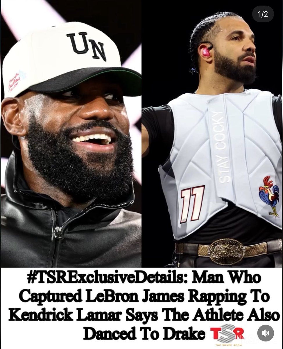 BronGotGame's tweet image. Apparently the guy who recorded LeBron said he was singing to Drakeโs โNokiaโ right after so maybe Bron just a normal guy enjoying music ๐คท๐ฝโโ๏ธ