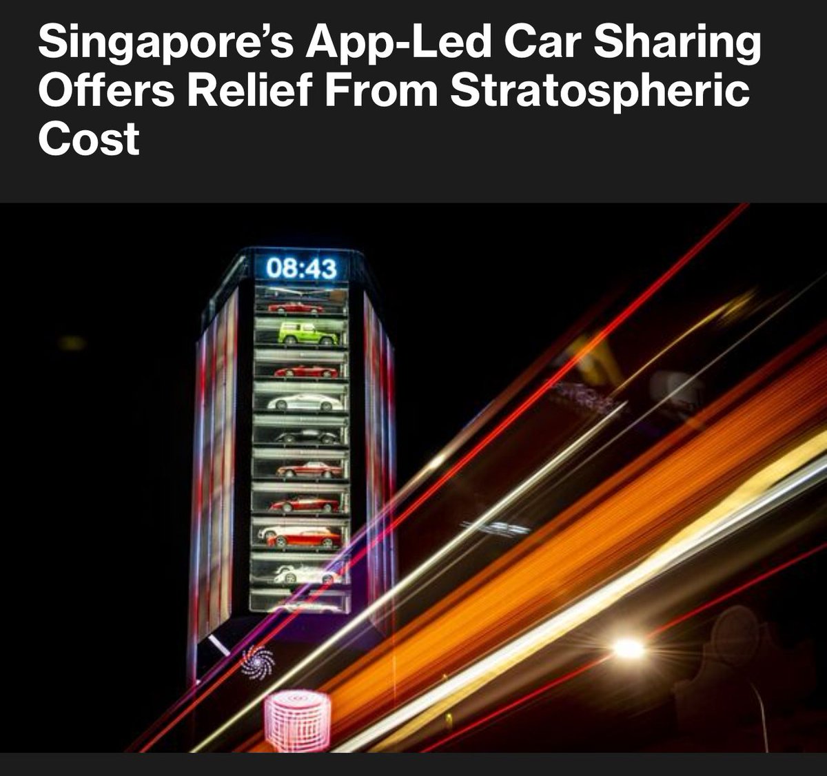iHarnoorSingh's tweet image. Tesla RoboTaxi model isn’t new, giving your car to be used as Taxis! It’s working in Singapore where 1 car gets shared by 70 families annually using apps like Tribal car!