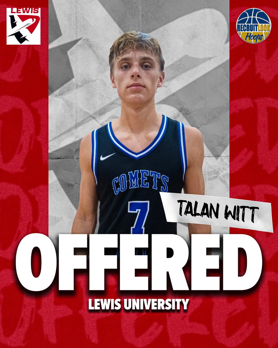 2026 MN Comets - Talan Witt <a href="/TalanWitt/">Talan Witt</a> Adds offer from Lewis University #RLHoops