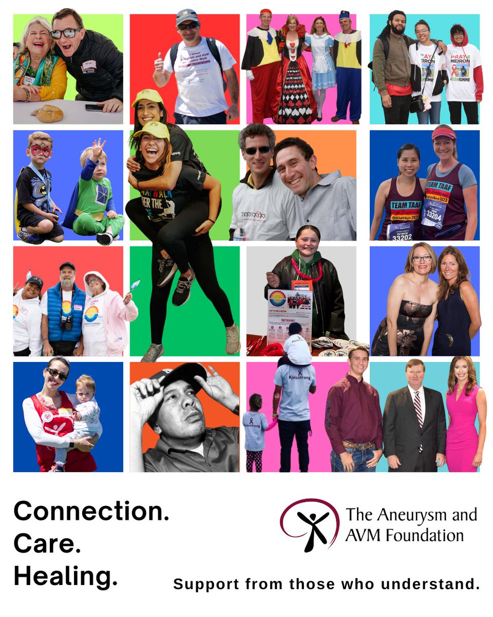 Whether you're navigating life after a brain aneurysm or AVM, or trying to make sense of a new diagnosis, TAAF is here. 🧠 Learn more or join us at: taafonline.org/Support-Groups

#worldBRAINday2025 #BrainAneurysm #AVM #Stroke #TAAF #YouAreNotAlone