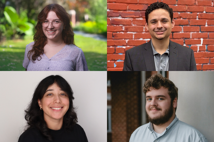 FSUartssciences's tweet image. Congratulations to recent @History_FSU master’s graduates Hope Evans, Alessio Luna, Jacqueline Vanegas, and Jacob Winton, who were each honored with @FloridaTrustHP's Historic Preservation Scholar Award. To learn more about the award and its recipients' work, visit:…