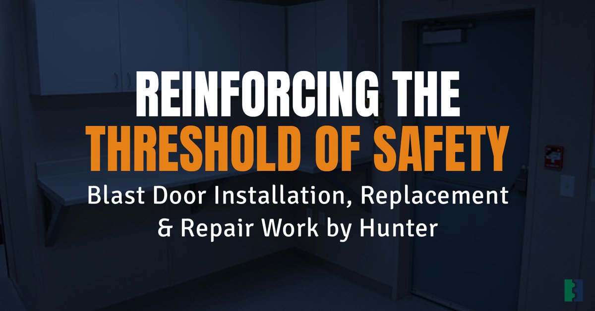 Rigorously tested, customizable to suit your structure’s needs and engineered to protect occupants and equipment against blasts, fires and catastrophic weather threats. Hunter blast doors offer next-level protection.
#IndustrialSafety #BlastResistance 
bit.ly/44402yl