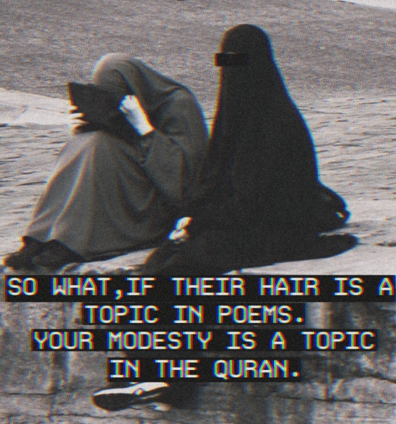 jannah_chaser's tweet photo. 📖 Surah Al-Ahzab (33:59)
O Prophet, tell your wives and your daughters and the women of the believers to bring down over themselves [part] of their outer garments. That is more suitable that they will be known and not be abused. And ever is Allāh Forgiving and Merciful. https://t.co/02c9abEl9i