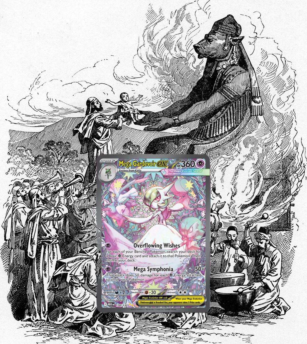 itsMutaTV's tweet image. Gardy players sacrificing their firstborn to Moloch to get their hands on the new alt art.