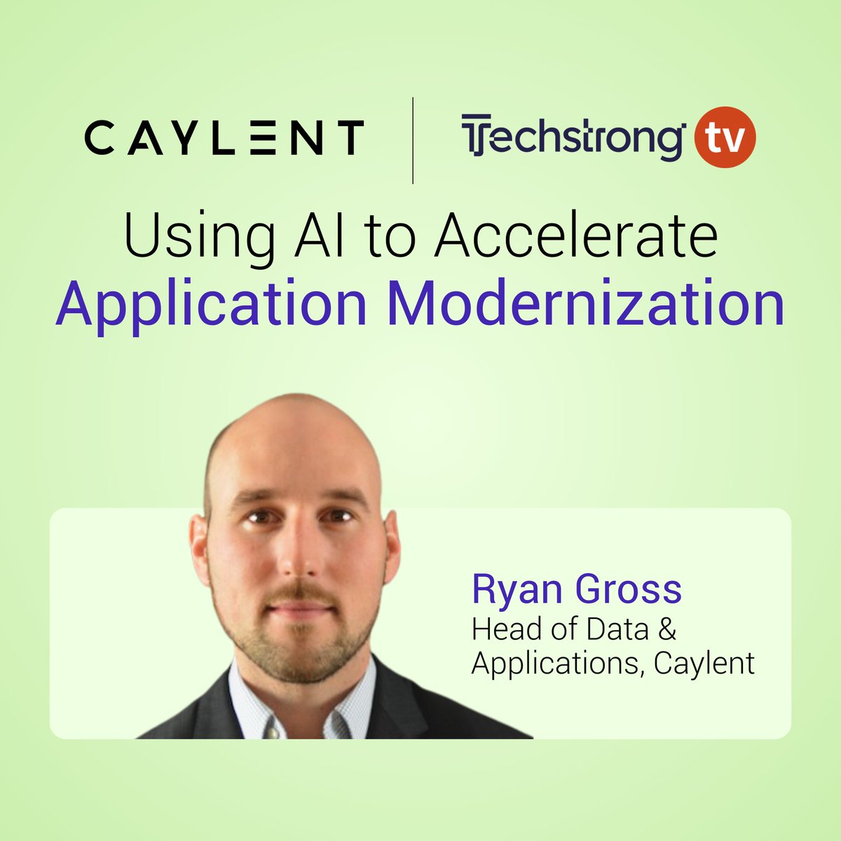 caylentinc's tweet image. Modernizing apps with AI?
Check out this TechStrong tv interview with Ryan Gross, Head of Data and Applications, and Mike Vizard to see how organizations are using AI to accelerate application modernization, not just automate it.

You&apos;ll hear:
✅ Where GenAI delivers the most…