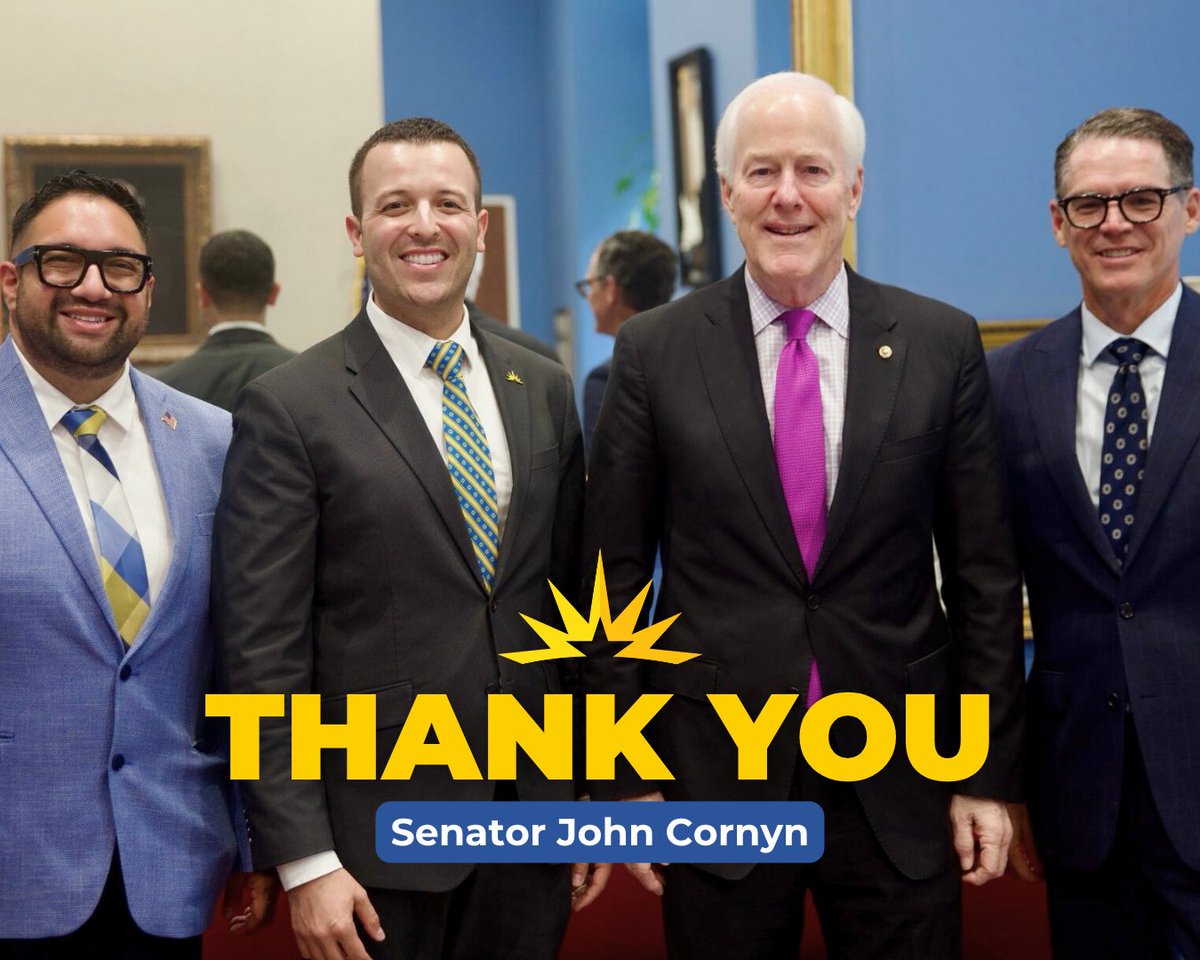 LIBREinitiative's tweet image. It was a pleasure meeting with you, Senator @JohnCornyn. LIBRE is eager to partner alongside you to bring prosperity to the Latino community. #LIBRECapCon2025